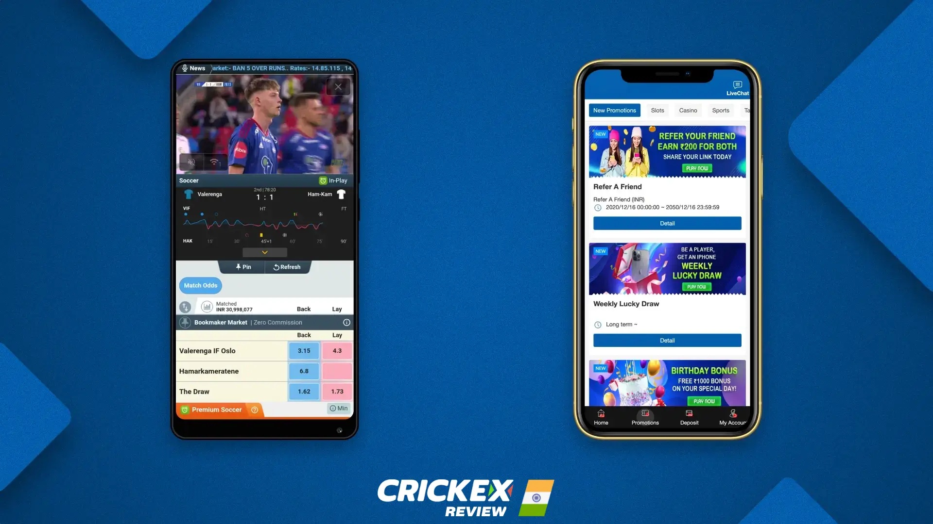 Crickex मोबाइल ऐप का उपयोग करने की मुख्य विशेषताएं और लाभ
