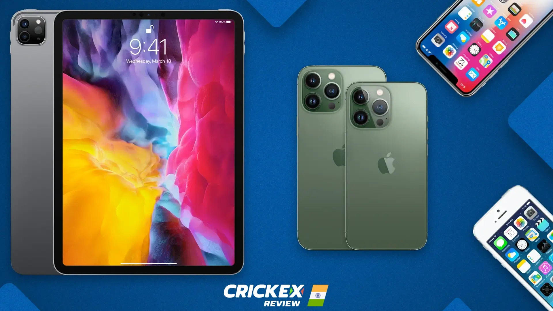 IPhone और iPad की सूची जिस पर आप crickex ऐप इंस्टॉल कर सकते हैं